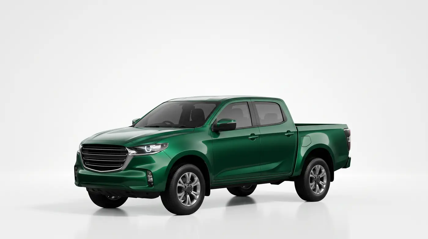 Dual-cab ute, studio profile
